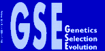 Logo Genetics Selection Evolution